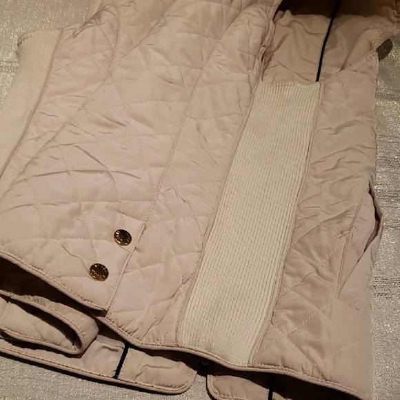 Kenar NEW Women's L Quilted Vest Zip Front NWT - Picture 5 of 16